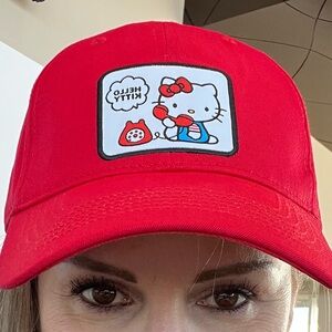 Hello Kitty Red Cap